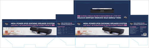 Electronic Products Packaging Design for the American Brand - ETEC
