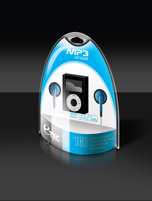 Electronic Products Packaging Design for the American Brand - ETEC
