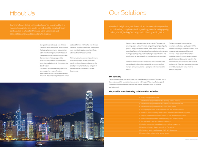 Corporate Visual Identity Design - Brochure & Stationery Package