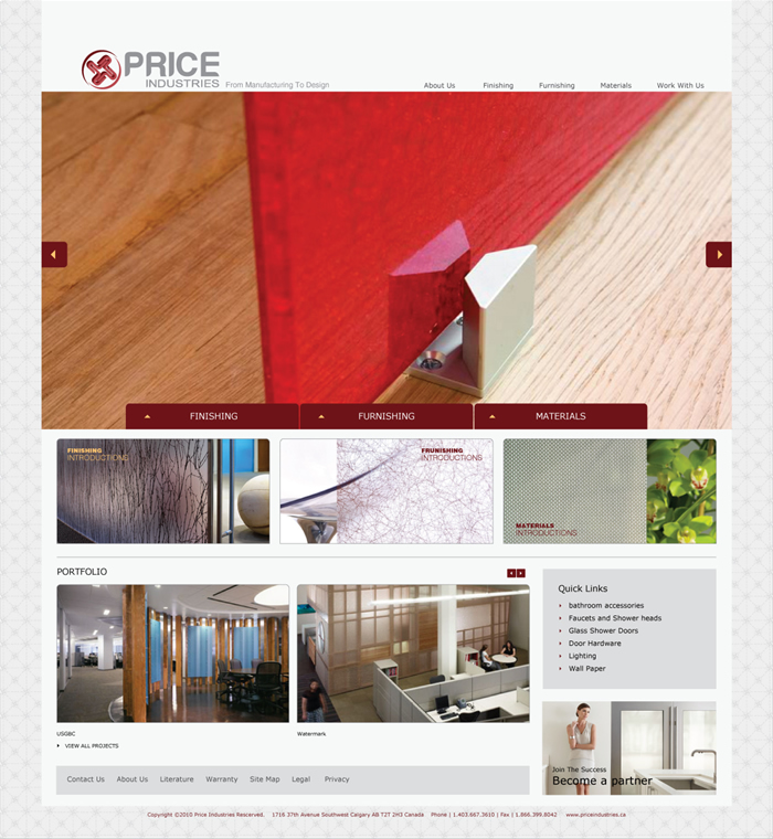 Website Design_Price Industries