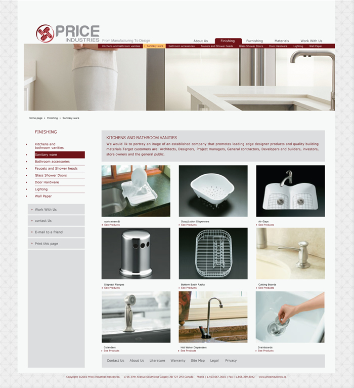 Website Design_Price Industries
