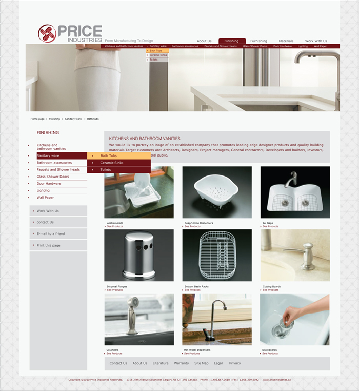 Website Design_Price Industries
